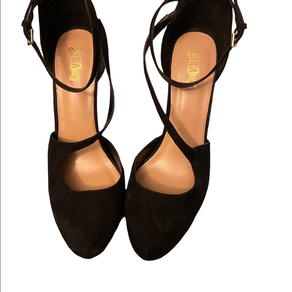 Women size 12 black high heels Brash brand